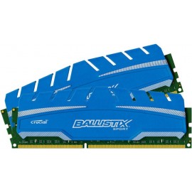 Kit Dual Barrette Crucial Ballistix (2x 8 Go) DDR3 1600 Mhz