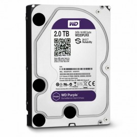 Disque Dur Interne 3.5" Western Digital Purple 2 To Disque Dur Interne 3.5" Western Digital Purple 2 To