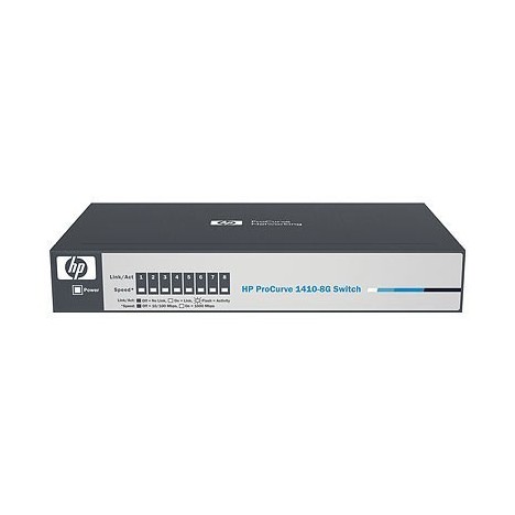 Switch HP 1410 8 ports Giga non administrable