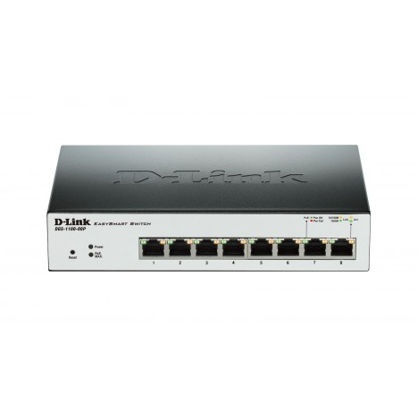 Switch D-Link 8 ports Gigabit 10/100/1000 Mbps PoE