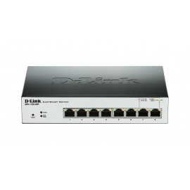 Switch D-Link 8 ports Gigabit 10/100/1000 Mbps PoE Switch D-Link 8 ports Gigabit 10/100/1000 Mbps PoE