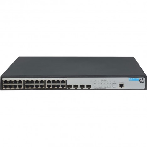 Switch HP 1920 24 Ports PoE+ (370W) Gigabit + 4 ports SFP