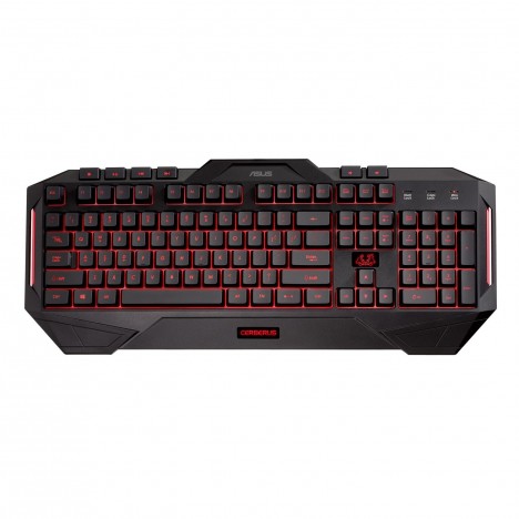 Clavier rétro-éclairé USB Asus Cerberus Clavier rétro-éclairé USB Asus Cerberus