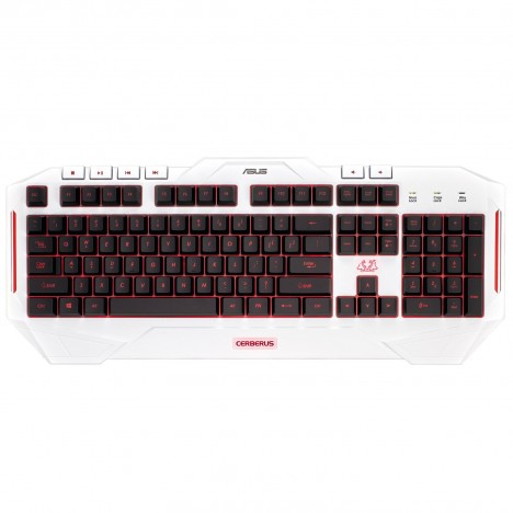 Clavier rétro-éclairé USB Asus Cerberus / Noir Clavier rétro-éclairé USB Asus Cerberus / Noir