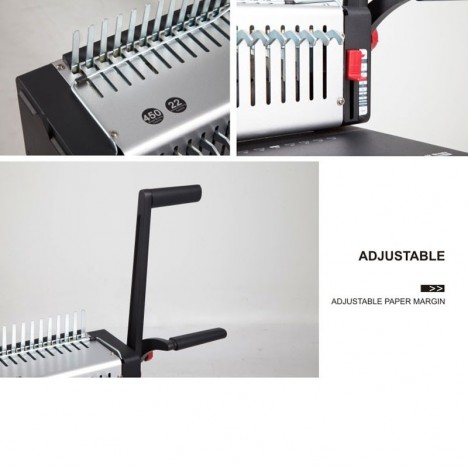 MACHINE DE RELIURE COMIX B2988 (SPIRALEUSE) MACHINE DE RELIURE COMIX B2988 (SPIRALEUSE)