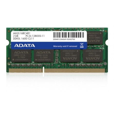 Barrette Mémoire Adata 2 Go DDR3 L3