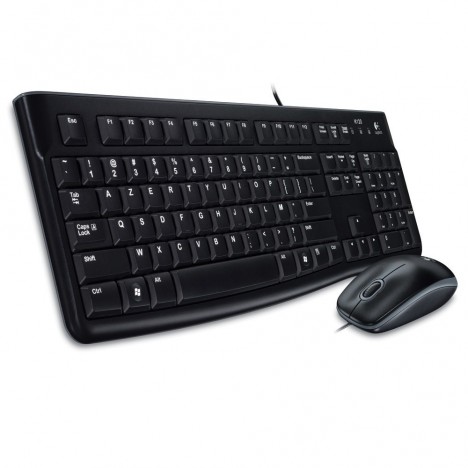 Ensemble clavier souris USB Logitech MK120