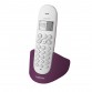 Téléphone Fixe Logicom Aura 150 Solo Sans Fil / Aubergine Téléphone Fixe Logicom Aura 150 Solo Sans Fil / Aubergine