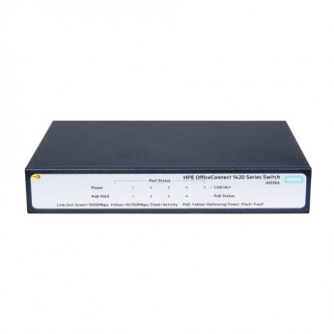 Switch HP 1420 5 ports 10/100/1000 PoE+