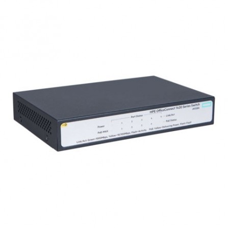 Switch HP 1420 5 ports 10/100/1000 PoE+ 2