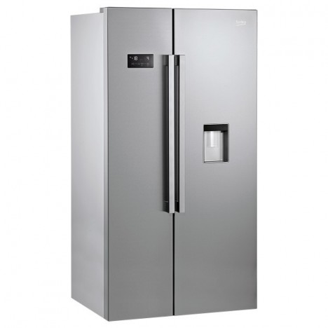 Réfrigérateur américain BEKO 635L / Blanc