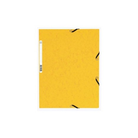 Chemise à élastique 3 rabats Nature Future - A4 / Jaune