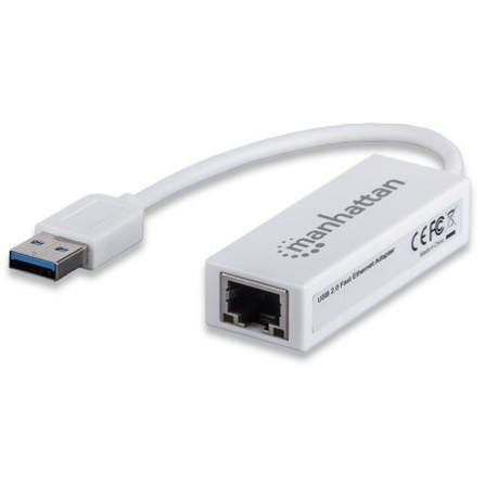 Adaptateur Manhattan USB 2.0 Fast Ethernet