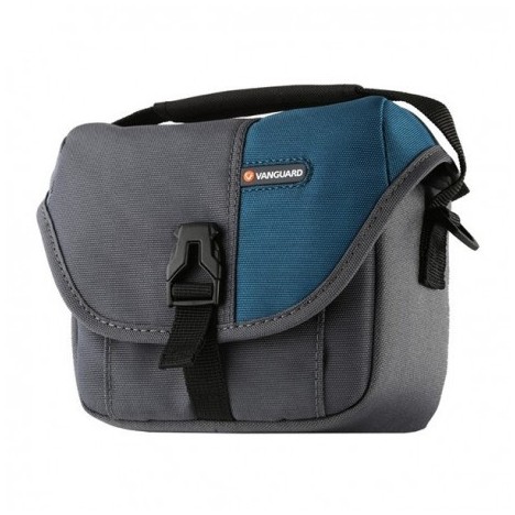 Etui pour appareil photo Hybrid et Bridge - Vanguard ZIIN 14BL - Gris et bleu