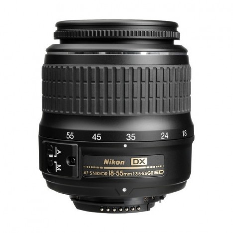 Objectif pour Appareil Photo Nikon AF-S DX NIKKOR 18–55mm f/3.5–5.6G VR II