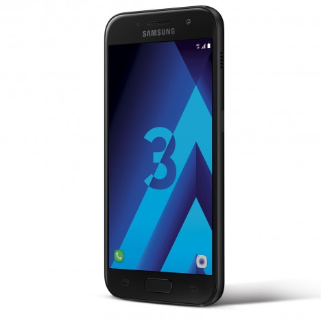 Slide  #2 Téléphone Portable Samsung Galaxy A3 2017 / 4G / Noir + 3 Mois IPTV Offert