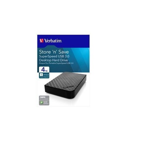 Disque Dur Externe Verbatim Store 'n' Save USB 3.0 / 10 To