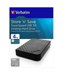 Disque Dur Externe Verbatim Store 'n' Save 2.5" USB 3.0 / 4 To