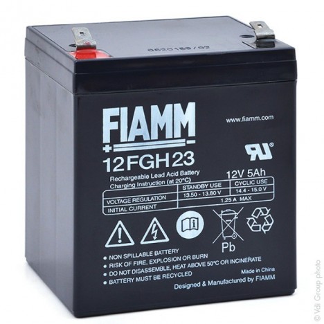 Batterie plomb AGM 12FGH23 12V 5Ah