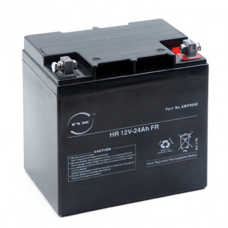 Batterie plomb AGM HR 12V-24Ah FR 12V 24Ah T10