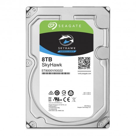 Disque Dur Interne 3.5 Seagate Surveillance SkyHawk 8 To Tunisie