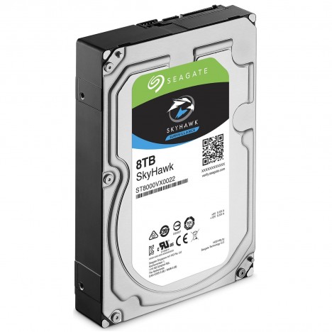 Disque Dur Interne 3.5" Seagate Surveillance SkyHawk 8 To