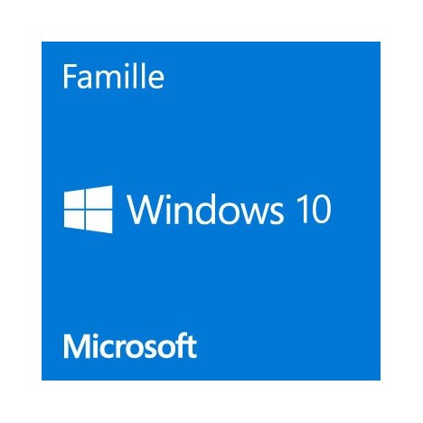 Microsoft Windows 10 Famille 64 bits OEM Français