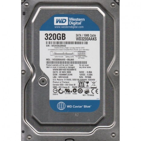 Western digital 3.5 320Go SATA Western digital 3.5 320Go SATA