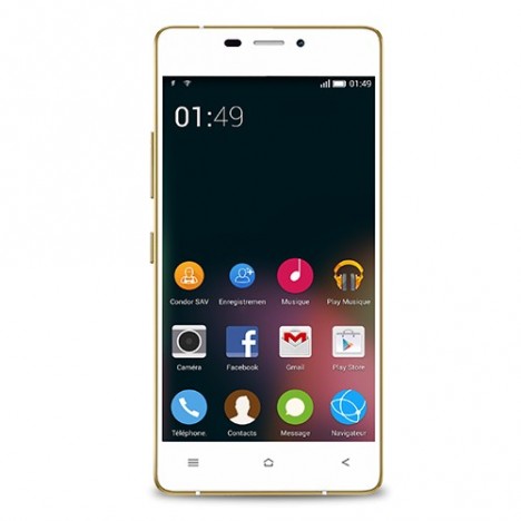 Slide  #1 Téléphone Portable Condor Allure A9 / 3G / Blanc + 1 Mois IPTV