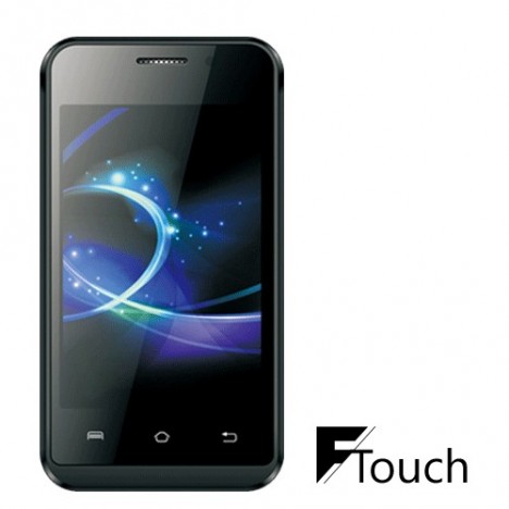 Téléphone Portable Condor F-Touch / Double SIM / Noir