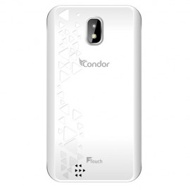 Téléphone Portable Condor F-Touch / Double SIM / Blanc Téléphone Portable Condor F-Touch / Double SIM / Blanc