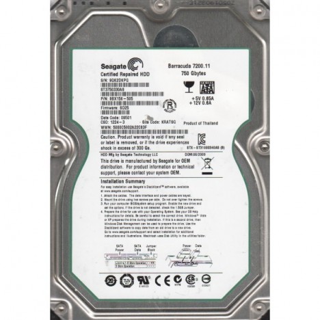 Western Digital 3.5 750Go SATA