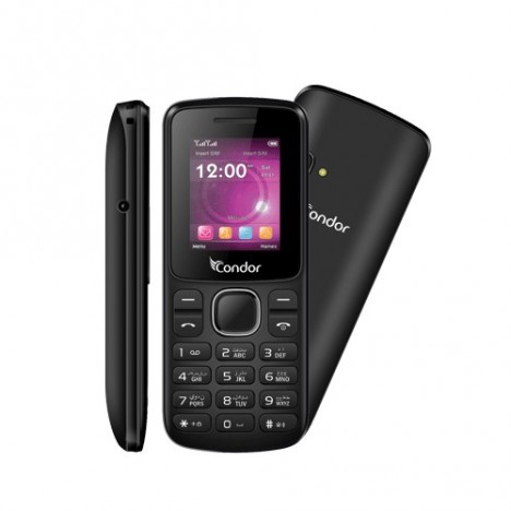 Téléphone Portable Condor F1-MINI / Double SIM / Noir
