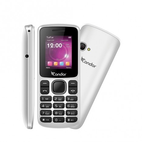 Téléphone Portable Condor F1-MINI / Double SIM / Blanc
