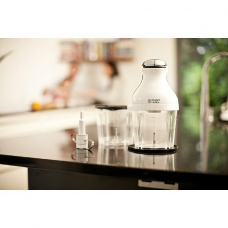 Slide  #2 Hachoir et blender aura Russell Hobbs 350 Watt 1,2L (21510-56)