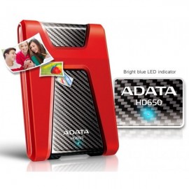 Disque Dur Externe Adata Antichocs HD650 USB 3.0 / 1 To / Noir Disque Dur Externe Adata Antichocs HD650 USB 3.0 / 1 To / Noir