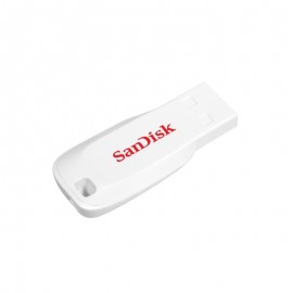Clé USB SanDisk Cruzer Blade 8 Go / Blanc Clé USB SanDisk Cruzer Blade 8 Go / Blanc