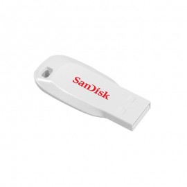 Clé USB SanDisk Cruzer Blade 8 Go / Blanc Clé USB SanDisk Cruzer Blade 8 Go / Blanc