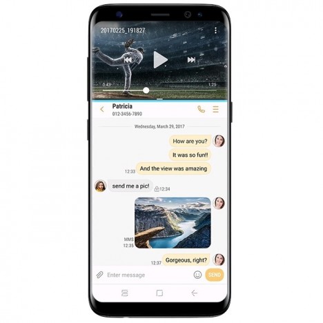 Slide  #2 Téléphone Portable Samsung Galaxy S8 / Orchid Gray + Gratuité 330 Dt