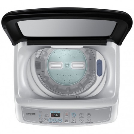 Machine à laver à chargement par le haut Samsung 9Kg / Silver 2