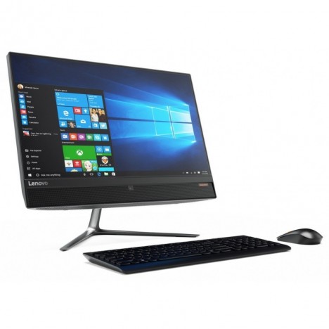 Pc de bureau Lenovo All-in-One 510 22" / i5 7è Gén / 4 Go / Noir image 0