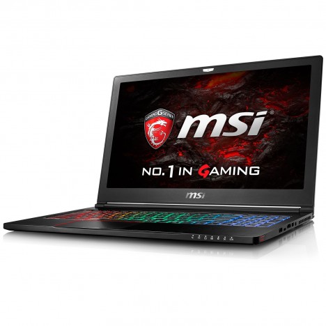 Pc Portable MSI GS63 7RE-014XFR Stealth Pro / i7 7è Gén / 8 Go / GTX 1050Ti 4 Go image 0