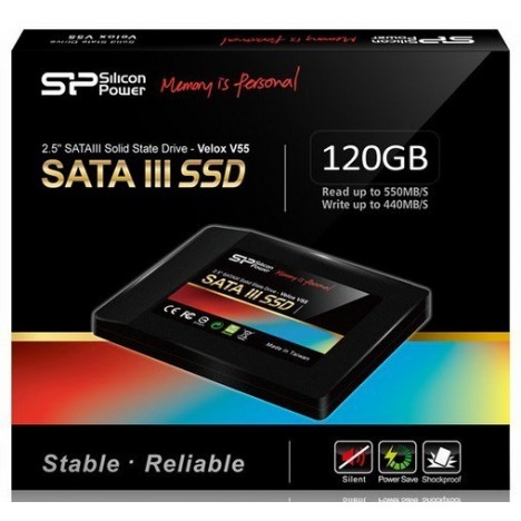 Disque Dur Silicon Power SSD 120 Go / 2.5" / SATA III