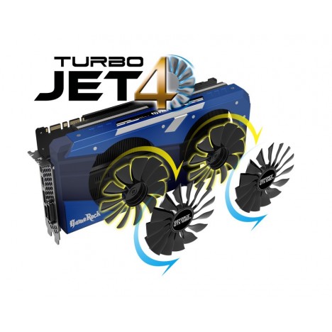 Carte Graphique Palit GeForce® GTX 1080 Ti GameRock Premium Edition 11 Go OC/DDR5X