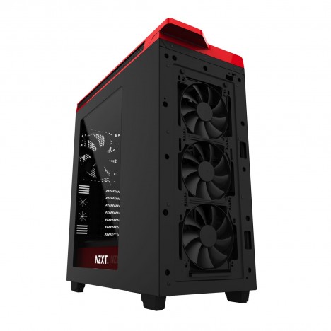 Boitier Gamer NZXT H440 / Noir&Rouge