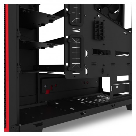 Boitier Gamer NZXT H440 / Noir&Rouge