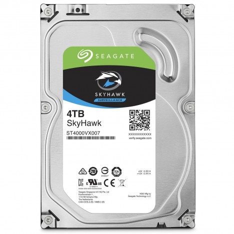 Disque Dur Interne 3.5" Seagate SkyHawk Surveillance 4 To