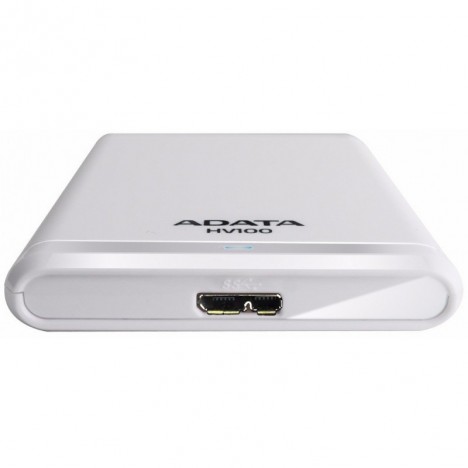 Disque Dur Externe Adata HV100 USB 3.0 / 1 To / Blanc Disque Dur Externe Adata HV100 USB 3.0 / 1 To / Blanc
