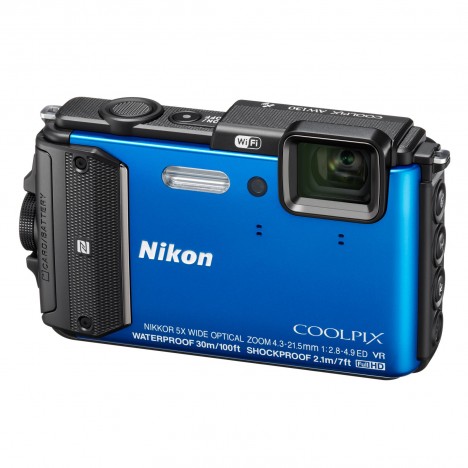 Appareil Photo Nikon Coolpix AW130 / Bleu