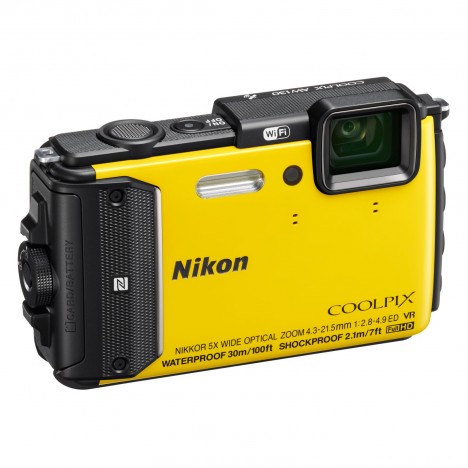 Appareil Photo Nikon Coolpix AW130 / Jaune